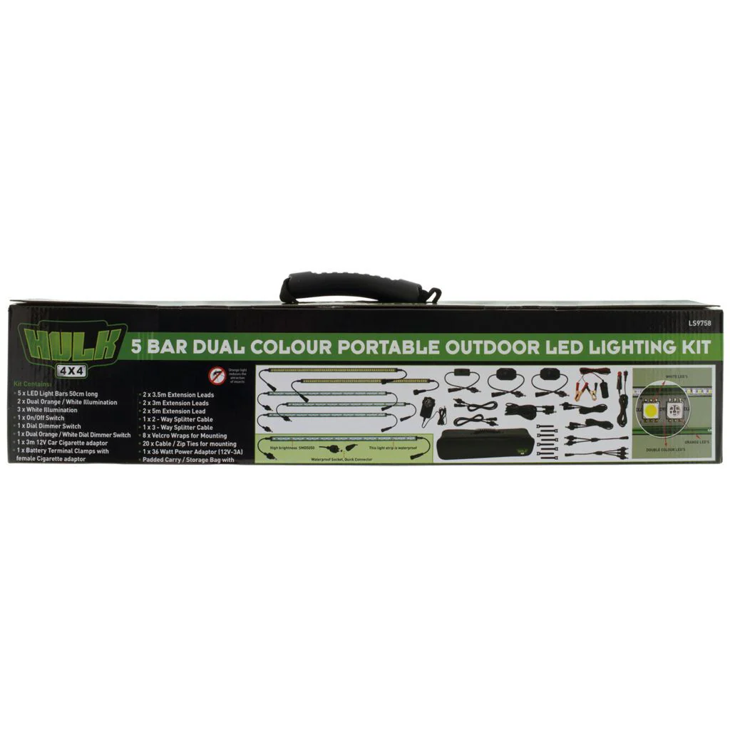 5 Bar Dual Colour LED Lighting Kit - Image 4