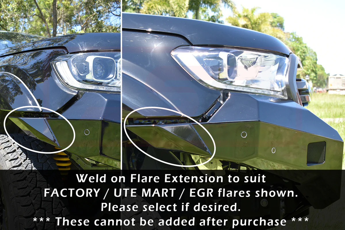 Ford RANGER (10/2011 - 7/2018) PX MK1 - PX MK2 PX MK2 8/2015-7/2018 Ambush Triple Hoop Bullbar - Image 8