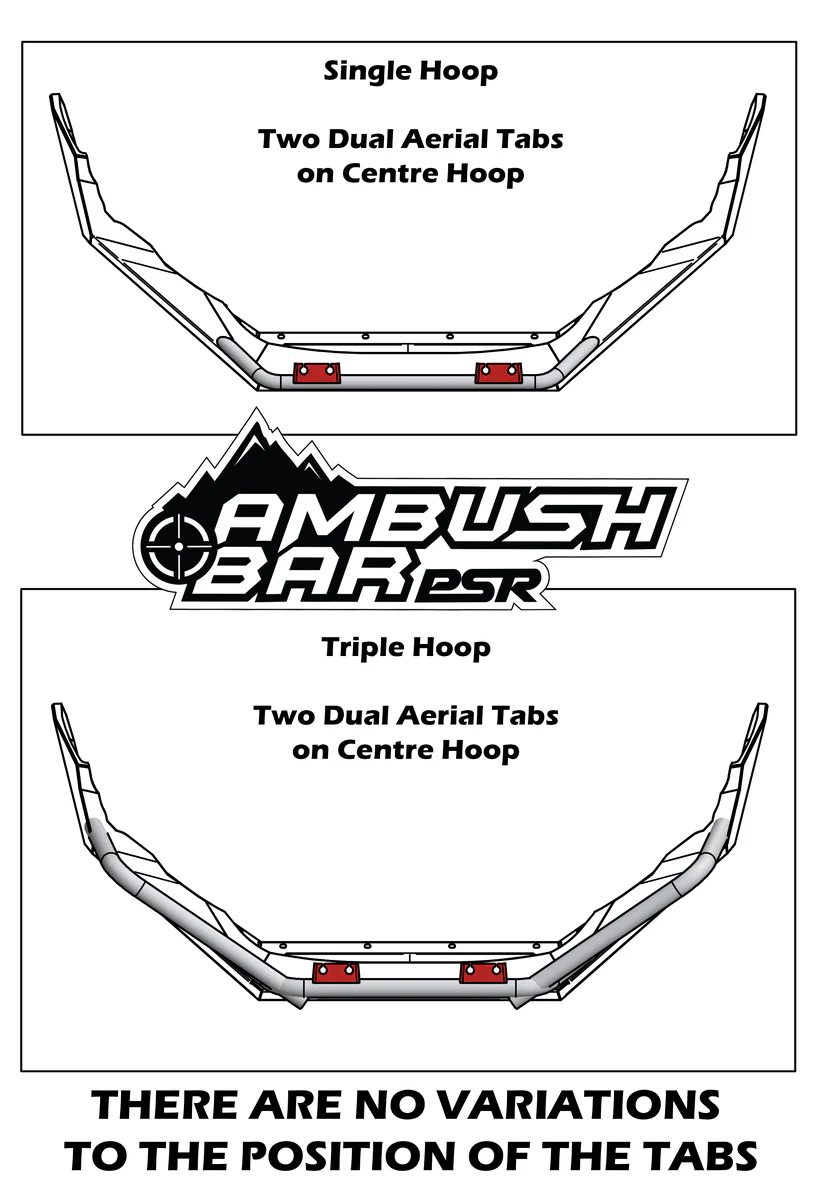 Isuzu D-MAX (2012-2021) Strut Front 1 () 2012-2017 Ambush Single Hoop Bullbar - Image 4
