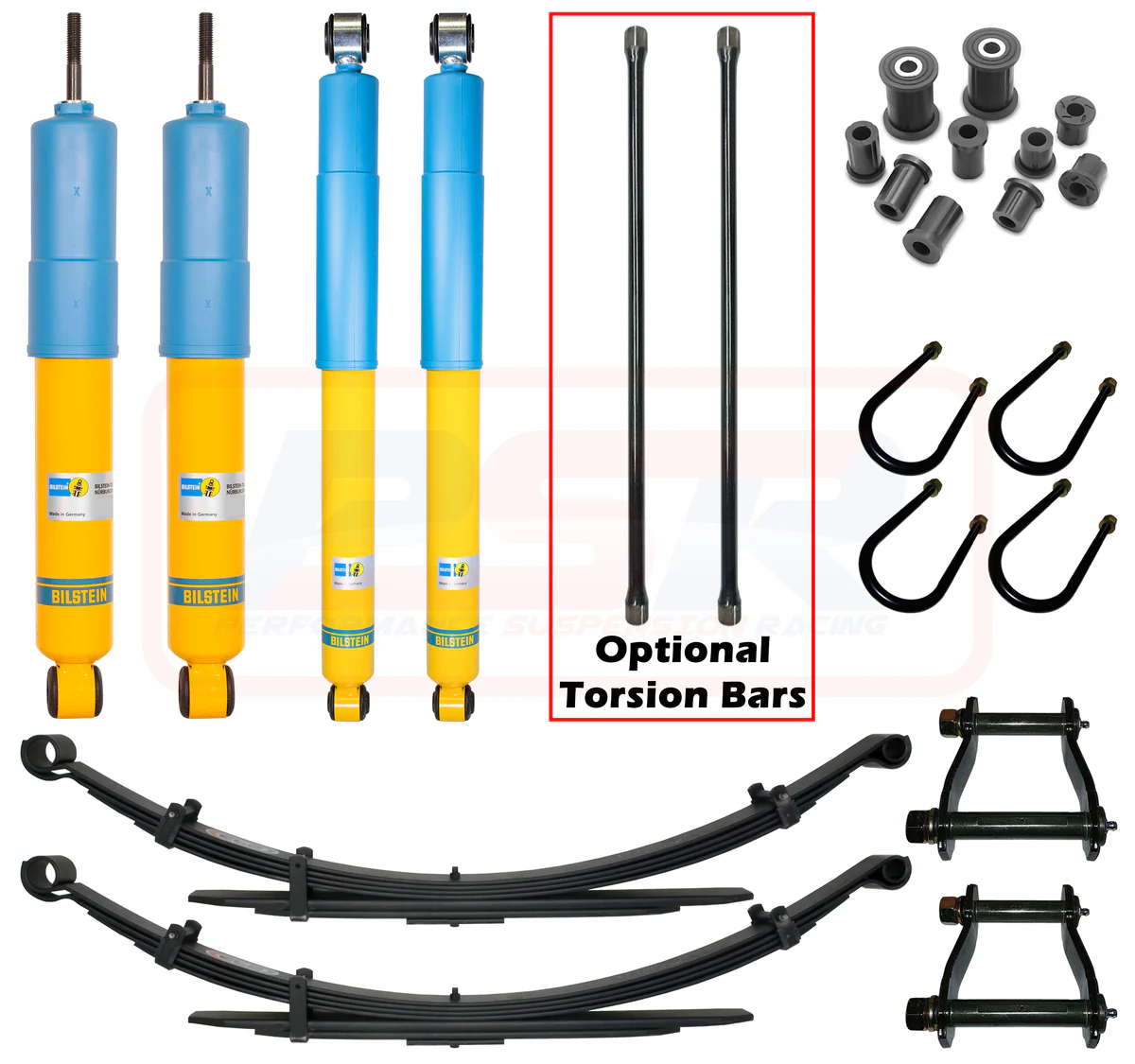 Mazda BT-50 (2006-2011) PSR  / Ford PK Ranger Bilstein 2" Lift Kit - Image 4