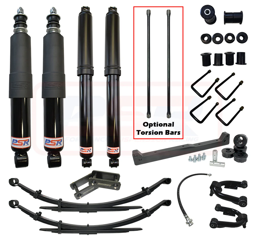 Nissan Navara (1997-2008) PSR  D22 PSR TTG 3" Lift Kit - Image 4