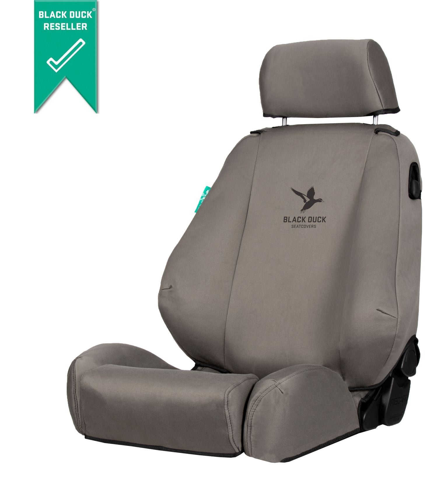 Toyota Hilux (2011-2015) Workmate X-tra Cab Black Duck® SeatCovers - HX40105 HX40205 HX05DR - Image 10
