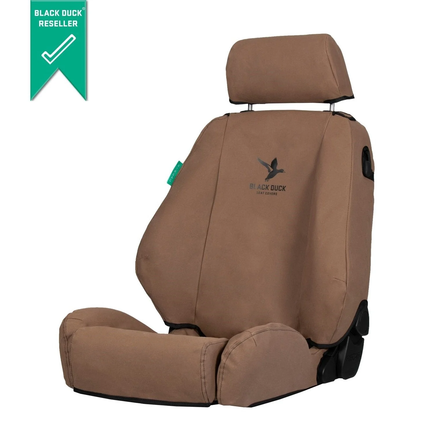 Toyota Hilux (2011-2015) Workmate X-tra Cab Black Duck® SeatCovers - HX40105 HX40205 HX05DR - Image 14