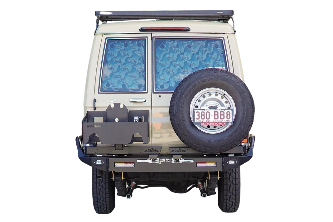 Toyota Landcruiser 75 Series (1999-2022) The Cruiser Company Rear Bar - Image 7
