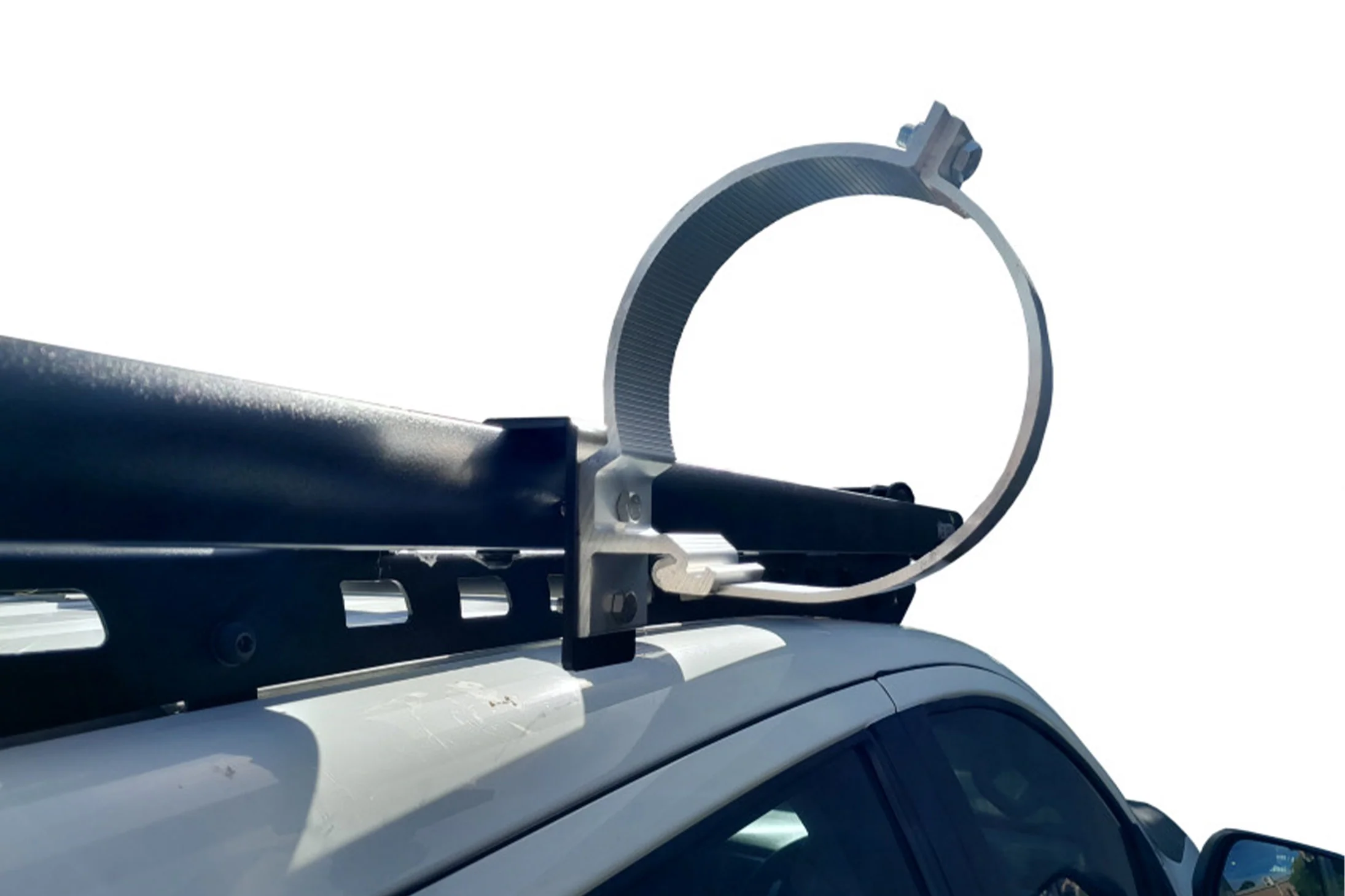 Adventure Accessory 100mm Conduit Carrier Caps And 3 Brackets, No Pipe Wedgetail - Image 3